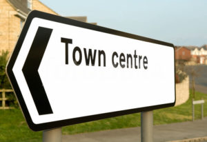 Town Centre Sign